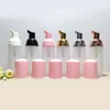 60ML 2Oz Frosted Foam Dispenser Bottle Plastic Refillable Mini Foaming Soap Dispenser Pump Bottles