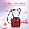 HOT Pico laser RF Equipment Second Q switched Nd Yag Tattoo Removal Beauty Salon With 532nm 755nm 1064nm 1320nm Diode Laser Machine