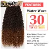 Человеческие волосы Bulk BOL Afro Kinky Curly Hair Bundles Синтетические наращивания волос Ombre Color Плетение волос Пучки 3 шт. / 100 г для женщин Fast 230925