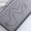 Kedjor Ventfille 925 Sterling Silver DNA ED SPIRAL NECKLACE FÖR KVINNA PERSONITY TRENDY Party Gift SMYELLT 2021 DROP249Q