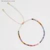 Braccialetti con ciondoli Shinus Summer Turchese Blu Miyuki Bohemia Ethinic Beach Freeshness Bracciale con perline Q230925