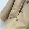 Vestes pour femmes, produits d'automne et d'hiver dans le Long Trench-Coat ample sur le haut du corps avec un sentiment de Design à simple boutonnage