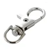 Hooks 3X Durable Metal Carabiner Clip Style Spring Key Chain Keyring