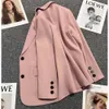 Luxus Schwarz Blazer Frauen Langarm Top Frühling Herbst Mantel Plus Größe Büro Frauen Koreanische Mode Billig Großhandel Slim Fit neue