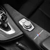 Alcantara Wildleder Wrapping Auto Multimedia Button Panel ABS Abdeckung M Performance Aufkleber Aufkleber für BMW F30 F34 F31 F36 F35 F33 F32191V