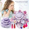 Halloween Spielzeug Kinder Make-up-Tool Prinzessin Pretend Play Cosplay Simulation Kosmetik Set Sicherheit Ungiftig Lippenstift Lidschatten Schönheit Spaß spiel 230925