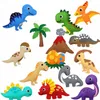 Konst och hantverk djur dinosaurie Craft Kit Forest Creatures Diy Sying Felt plyschdjur för barn Nybörjare Education Sy Set Kids Art Toy 230925