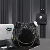 Bolso de diseñador 22bag Bolso de compras Bolso de gran capacidad de 3 tamaños Bolso de hombro de moda con bolso pequeño Bolso de cuero clásico para hombres y mujeres