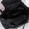 23SS Designer Bag Womens Parachute stor kapacitet Ryggsäck Luxury Mens Triangle Book Bag Fashion Nylon Cambridge Bag pendlarväska P dubbel ryggsäck