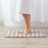 Mattor Jul Hippo 24 "x 16" Non Slip Absorbent Memory Foam Bath Mat för heminredning/kök/inträde/inomhus/utomhus/vardagsrum