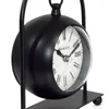 Настольные часы, металлические винтажные стильные 8 часов, детали для часов, настенный декор, будильник, цифровой Reloj De Mesa Digit