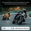 Walkie Talkie Wayxin T2 Motosiklet 2 Rider için Motosiklet Kask Kulaklığı Bluetooth Intercom Kulaklık Motosiklet İletişimciler Interphewer Popso Bt5.0 HKD230925