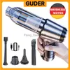 Dammsugare Guder 120W Mini Trådlös dammsugare Borstlösa Motor Cordless Handheld 2 I 1 Air Blower Duster Blowing Gun för Home OfficeYQ230925