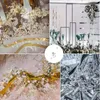 Party Decoration 100M Per Roll Mirror Wall Sticker Self-adhesive Waist Line Stickers DIY Wedding Background Ceiling Home Decor