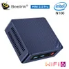 Mini PCS Beelink Min S12/S12 Pro Mini PC Intel 11th Gen N95 N100 DDR4 8GB 256GB SSD NVME 2.4G 5G Dual WiFi BT5.2 1000M LAN 16GB 500GB 230925