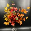 Décorations de Noël SunMade Automne Arbre Coloré Plantes Artificielles Soie Fleurs Artificielles Décoration Maison Mariage Jardin Décor R230922