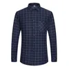 Męskie koszule męskie Trend modowy Trend ciepła koszula z H i zagęszczony cyfrowy nadruk 3D Ethnic