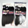 Mänskliga hårbulkar bedårande kinky curl weft hårvävning paket hårförlängningar ren färg hår buntar ett paket affär för kvinnor kinky rak 4 st 230925