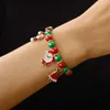 Charm-Armbänder, 41 Stile, Frohe Weihnachten-Armbänder, Weihnachtsmann, Elch, Weihnachtsbaum-Anhänger, geschichtete Kettenarmbänder für Frauen und Mädchen, Party-Schmuck, Geschenk, Q230925