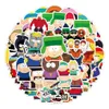 Autocollants de voiture 50pcs anime mignon South Park Suitcase ordinateur portable Guitare Southpark Téléchain Téléphone étanche Graffiti Autocollant autocollant Kid Cl Dh6qm