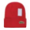 Designer Beanie luxe gebreide muts ins populaire Winter Unisex Kasjmier krokodil Casual Outdoor Motorkap Gebreide caps 18 Kleuren L7