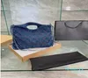 2023 Luxury Denim Crossbody Classic Designer Chain Women's Shoulder Bags Fashion New Handbag