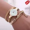 Armbanduhren Damen Casual Metall Lederarmband Distinguished Watch Quarz High-End Lady Einfaches arabisches digitales Zifferblatt Schlanke Armband-Armbanduhr