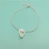 10pcs Simple Animal small Skull Face Head Bracelets Tiny Sugar Skull Bracelet Cute Skeleton Bracelet for women jewelry239t