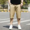 Herren Shorts Herren Sommer Mode Business Casual Chino Bürohose Coole Atmungsaktive Kleidung Einfarbig E03