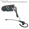 Walkie Talkie WAYXIN Football Referee Intercom4 Pcs R15 Pro Bluetooth Headset Full Duplex Headphone Soccer Conference Interphone Umpire HKD230925