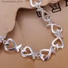 Charme Bracelets Bracelets en argent Sterling 925 pour femmes, dame de mariage, mignon, Noble, jolis bijoux, mode, belle chaîne, livraison gratuite, cadeaux chauds Q230925