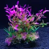 Aquariums 12 sortes artificielles décor d'aquarium plantes eau mauvaises herbes ornement plante aquatique aquarium herbe décoration accessoires 14 cm 230925