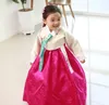 Etniska kläder anpassade barnets ett år gamla Hanfu koreansk importerad smide Little Princess