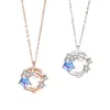 Pendant Necklaces Selling Silver Color Fashion Women's Dream Meteor Necklace Gift X356