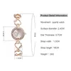 Wristwatches Heart Decor Women's Quartz Bracelet Watch Elegant Alloy Pendant Strap For Meeting And Dating Office