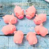 Bath Toys 20/40 PCS Mini Rubber Pig Baby Bath Toys Pink Rubber Screaming Sound Piggie Party Favors for Kids 230923