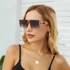 Sunglasses 2023 Retro Wood Grain Fashion Rimless Box Enclosed Eyeglass Frame Pilot Styls Suitable For Driving Fishi