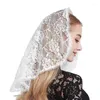 Foulards 634C Tulle de mariée pour Bachelorette Party Hen Mariage Single Layer Veil Head Covering