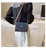 Shoulder Bags Luxury Women Brand PU And Denim Patchwork Crossbody Bag Casual Flap Jeans Messenger