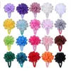 Hair Accessories Fashion Baby Girls Mini Chiffon Flowers Clips Sweet Children Hairpins For Kids Headwear Po Props Gifts Sets