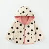 Cardigan Enfants Vestes Filles Double Face Vêtements d'extérieur Enfant Sport Manteaux Enfants Vêtements À Capuchon Printemps Automne Garçons Polka Dot Trench Coat 230925