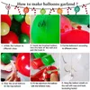 Andra evenemangsfest levererar jul ballong arch green guld röd låda godis ballonger girland kon explosion stjärna folie ballonger år christma party dekor 230923