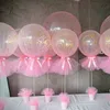 Autres fournitures de fête d'événement 6pcs Ballon Stand Base DIY Ballon Support Colonne Support Table De Mariage Décoration Adulte Enfants Fête D'anniversaire Baby Shower Favors 230925