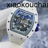 Milles Watch Automatic SuperClone KV Factory RM030AO edition of 50 white gray hollowed dial with 16Carbon fiber sapphire Ship By Fedex5LD8TS3ATS3A