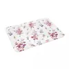 Carpets Leaves And Wax Flower Pattern Non Slip Absorbent Memory Foam Bath Mat For Home Decor/Kitchen/Entry/Indoor/Outdoor/Living Room