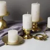 Candle Holders Gold Wedding Metal Candle Holder Legs Table Centerpiece Candle Holder Room Home Decorate Centros De Mesa House Accessories 230925