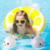 Opgewaardeerd baby-oplaadbaar badspeelgoed met waterdicht oplichtend walvis-sproeiwaterbad voor peuters Kinderen Zwembad Badkamerspeelgoed 230923