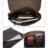 Briefcases Crazy Horse Leather Men's Laptop Bag Office Bags For Men Cover Messenger Computer