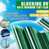 1 3 5MX40CM BIL HOME EN VÄGA SPegelfönster Glas Byggnad Tinting Film Side Solar UV Protection Sticker Curtain Scraper Sunshade248G