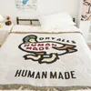 Blankets Versatile Blanket HUMAN MADE Multi-functional Cartoon Duck Cover Sofa Blanket Bed Bedspread the Throw Blankets Tiki Throws YQ230925